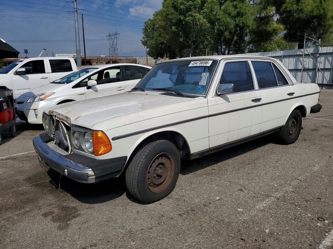 1982 Mercedes-Benz 240 Series 240D, VIN WDBAB23A4CB289616 — Stripped