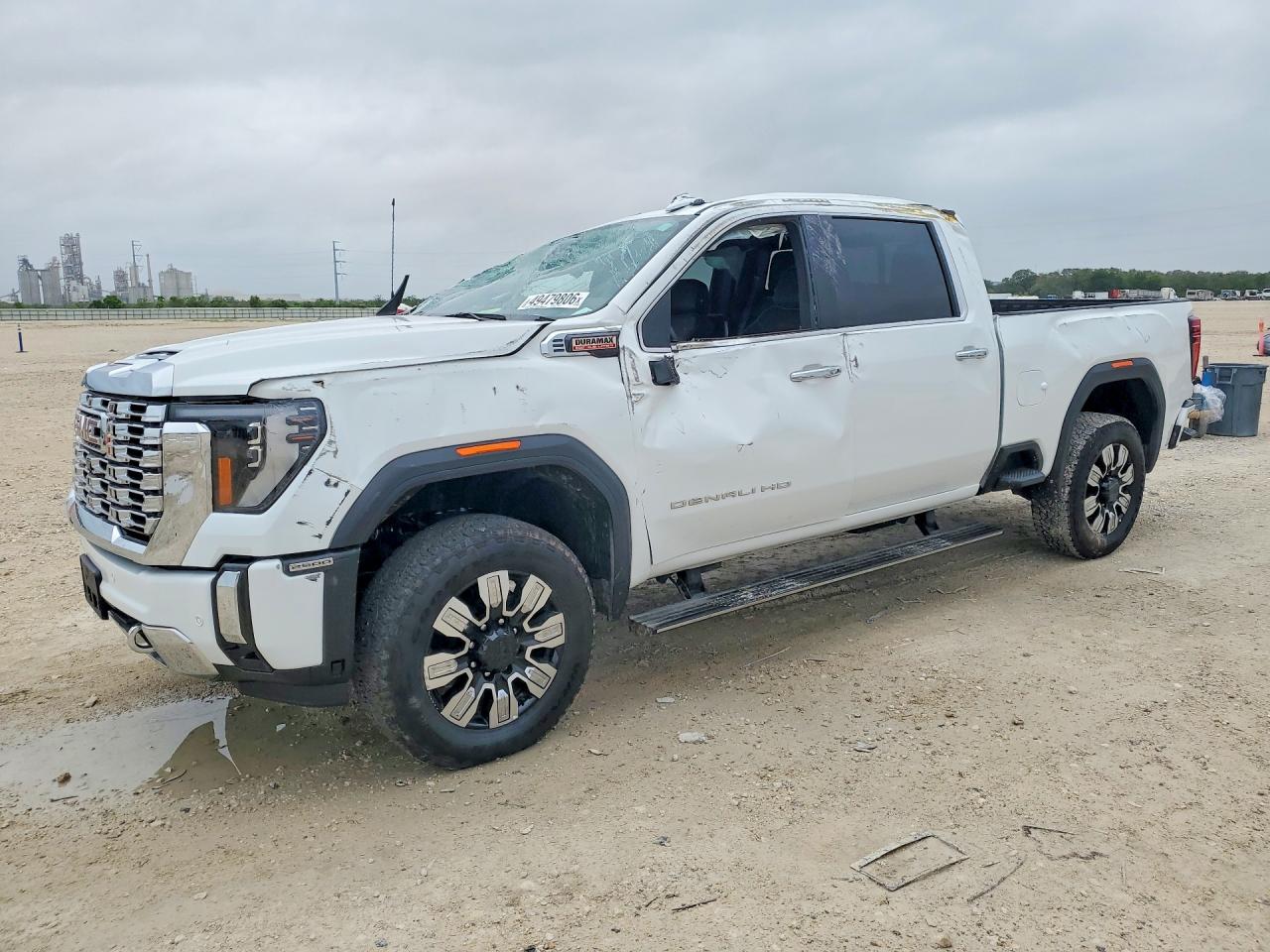 2025 GMC Sierra 2500HD Denali, VIN 1GT4UREY6SF294156 — Rollover