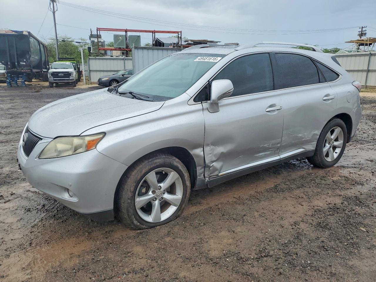 2010 Lexus RX 350, VIN JTJZK1BAXA2001138 — Бок