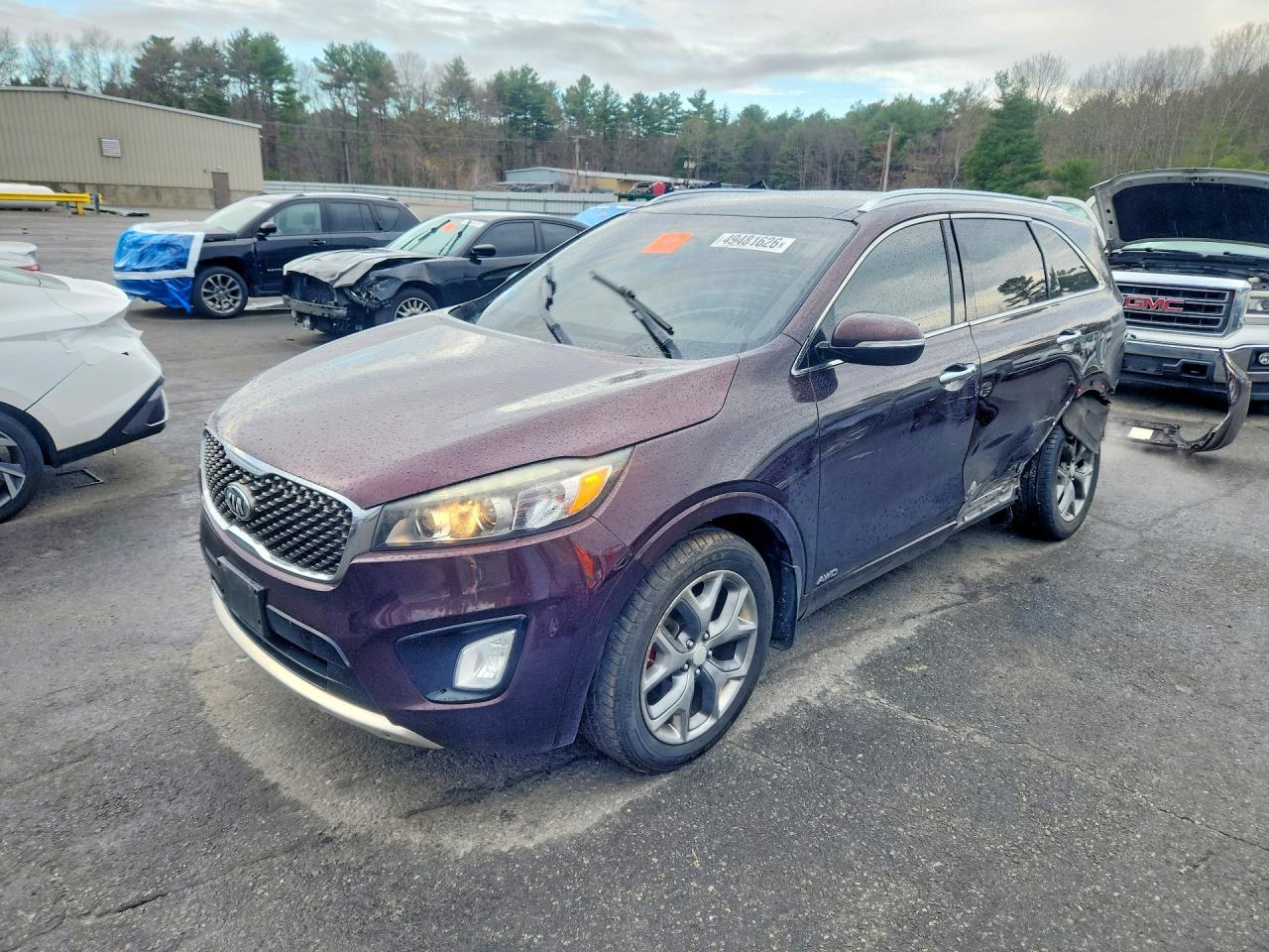 2016 Kia Sorento SX, VIN 5XYPKDA51GG072081 — Side
