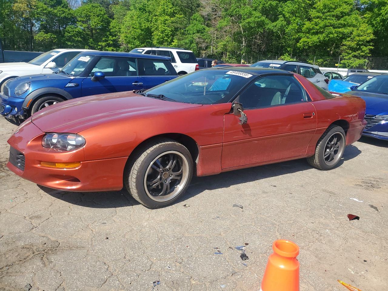 2001 Chevrolet Camaro, VIN 2G1FP22K812134702 — Rear end