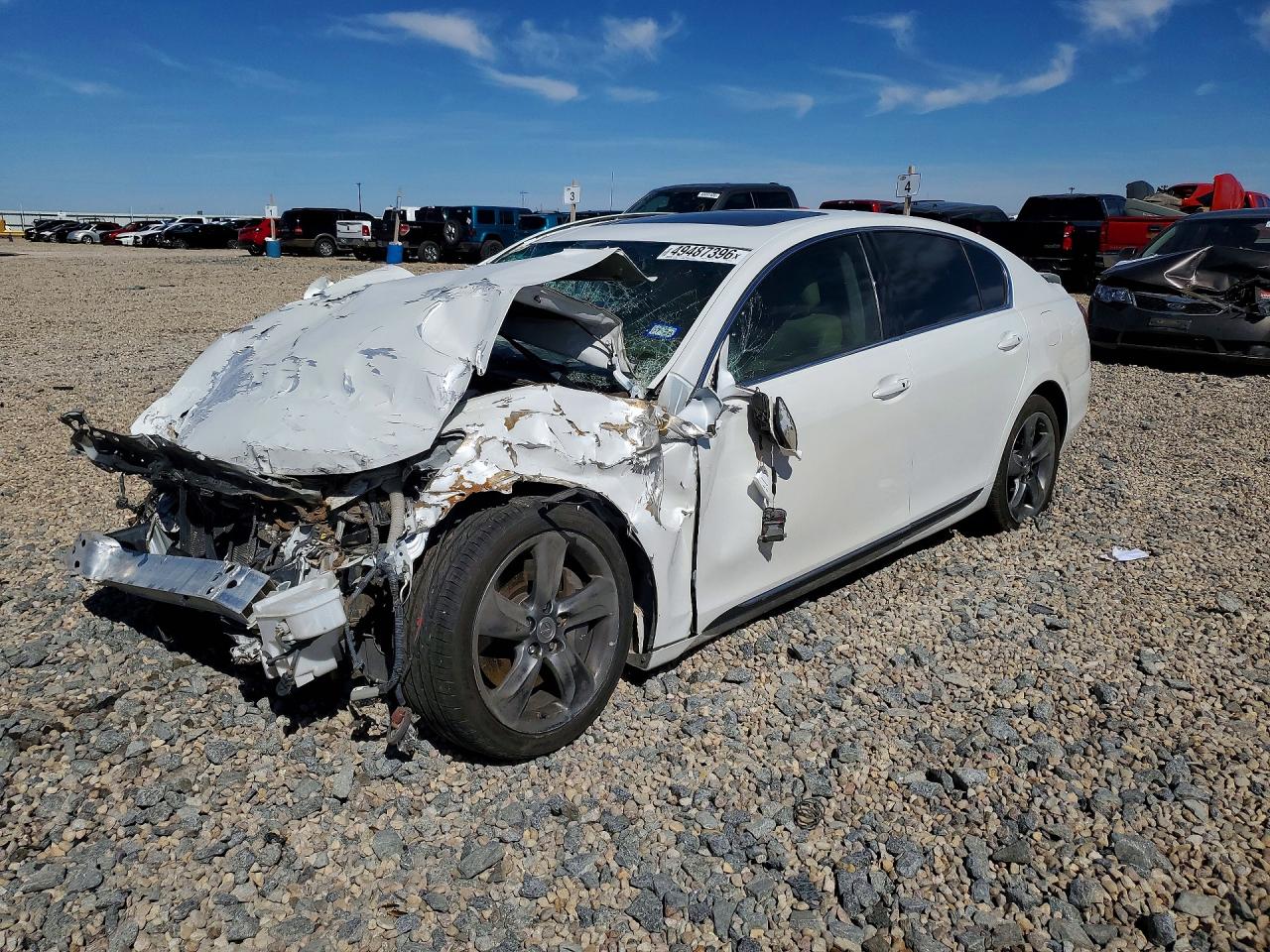 2011 Lexus GS 350, VIN JTHBE1KS0B0052065 — Перед