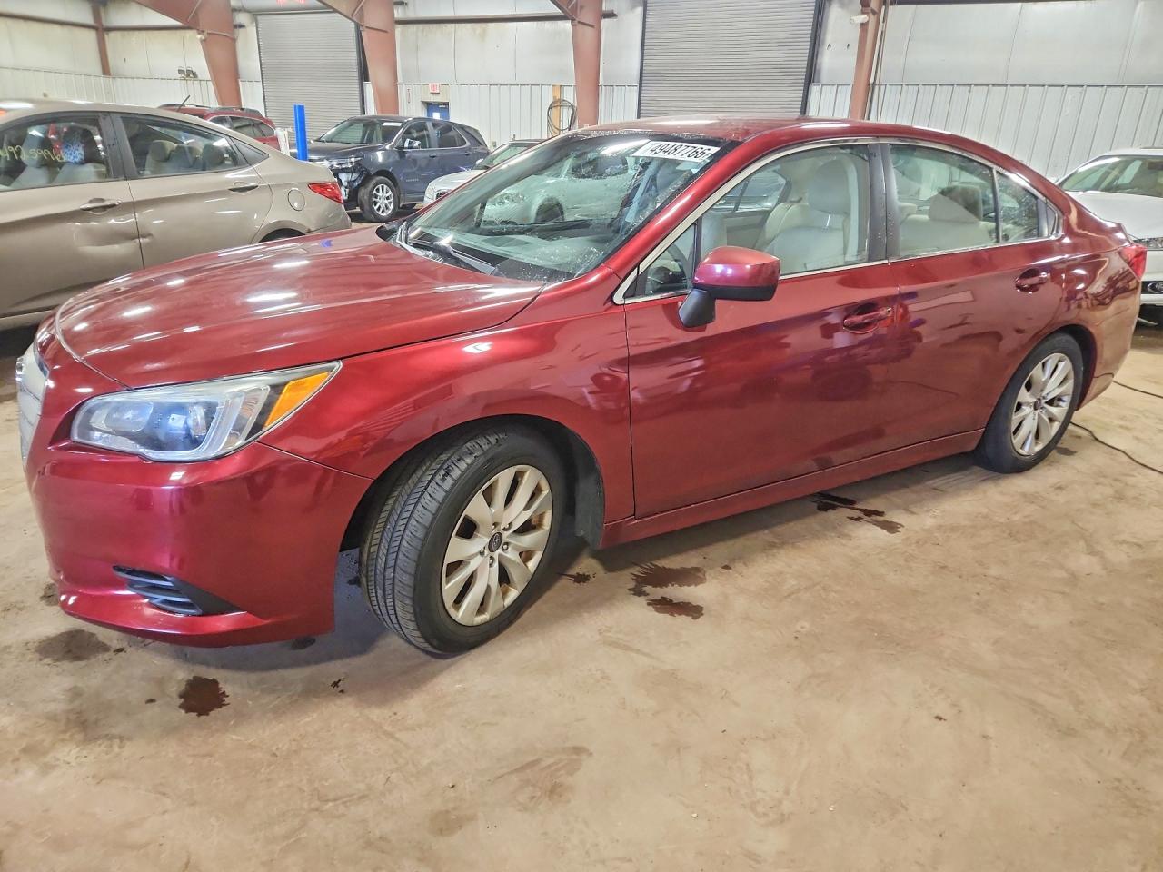 2016 Subaru Legacy Premium, VIN 4S3BNAC65G3060011 — Water / flood