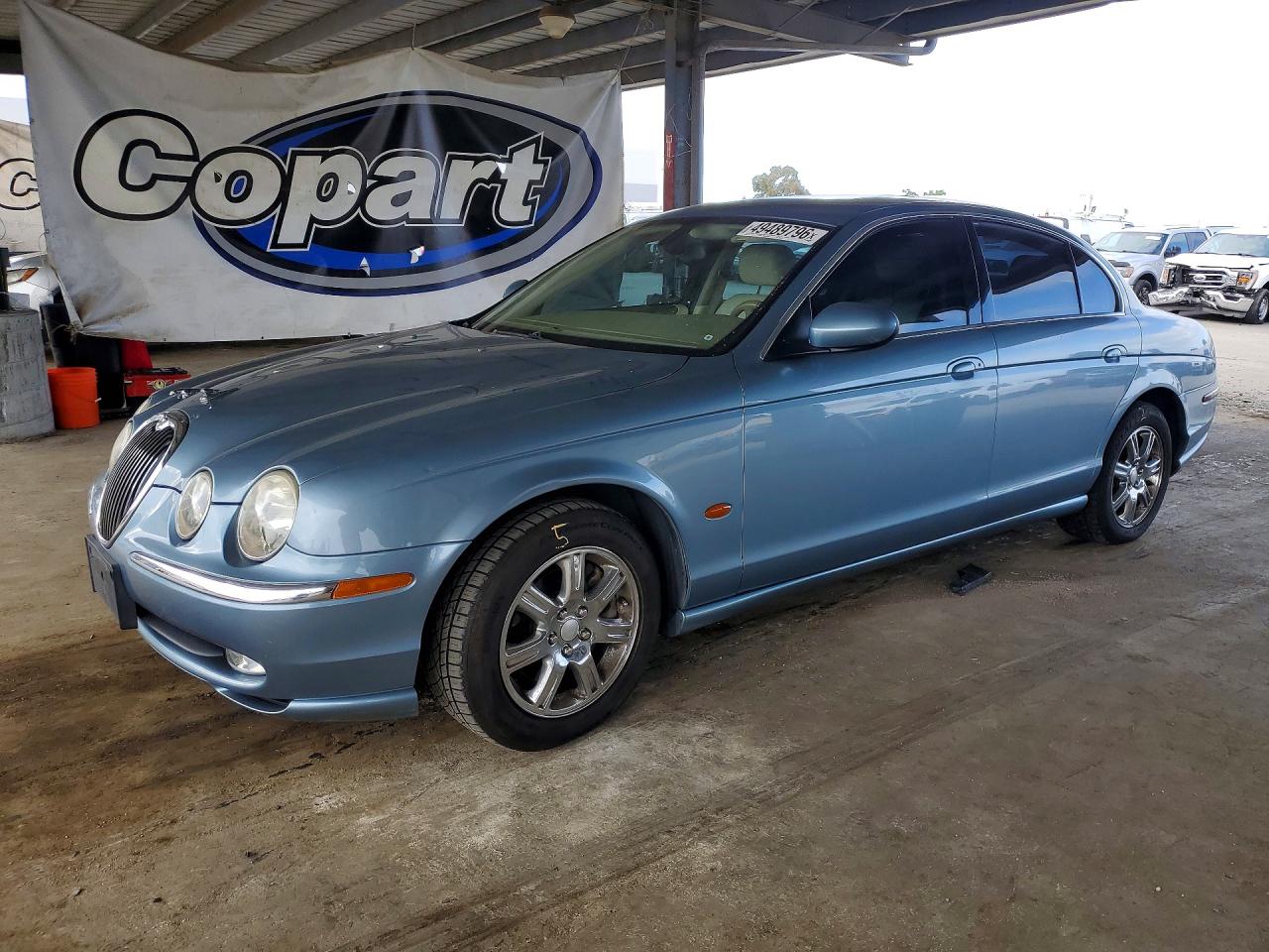 2004 Jaguar S-Type, VIN SAJEA01T34FM97495 — Бок