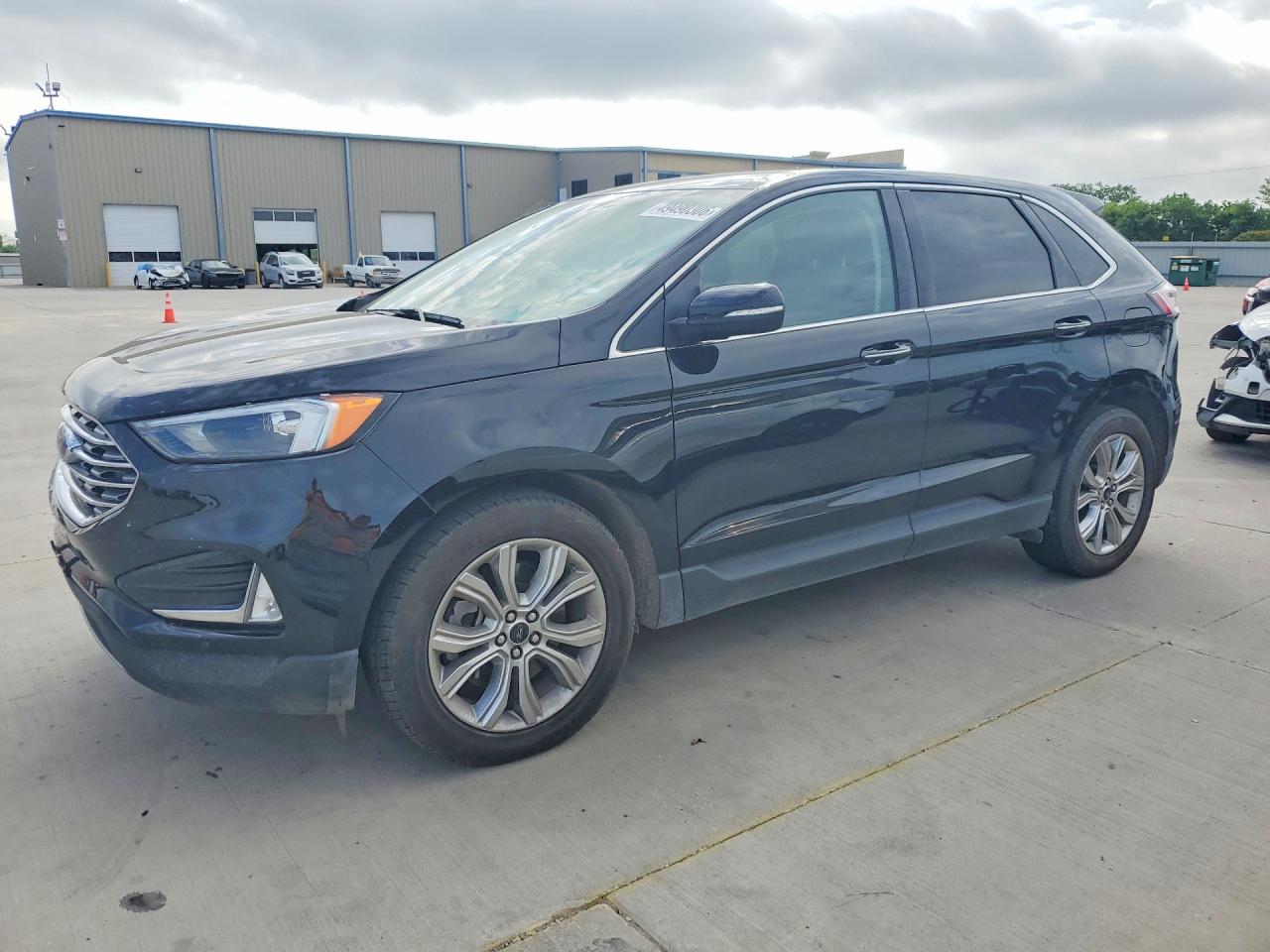 2024 Ford Edge Titanium, VIN 2FMPK4K98RBA51667 — Interior fire