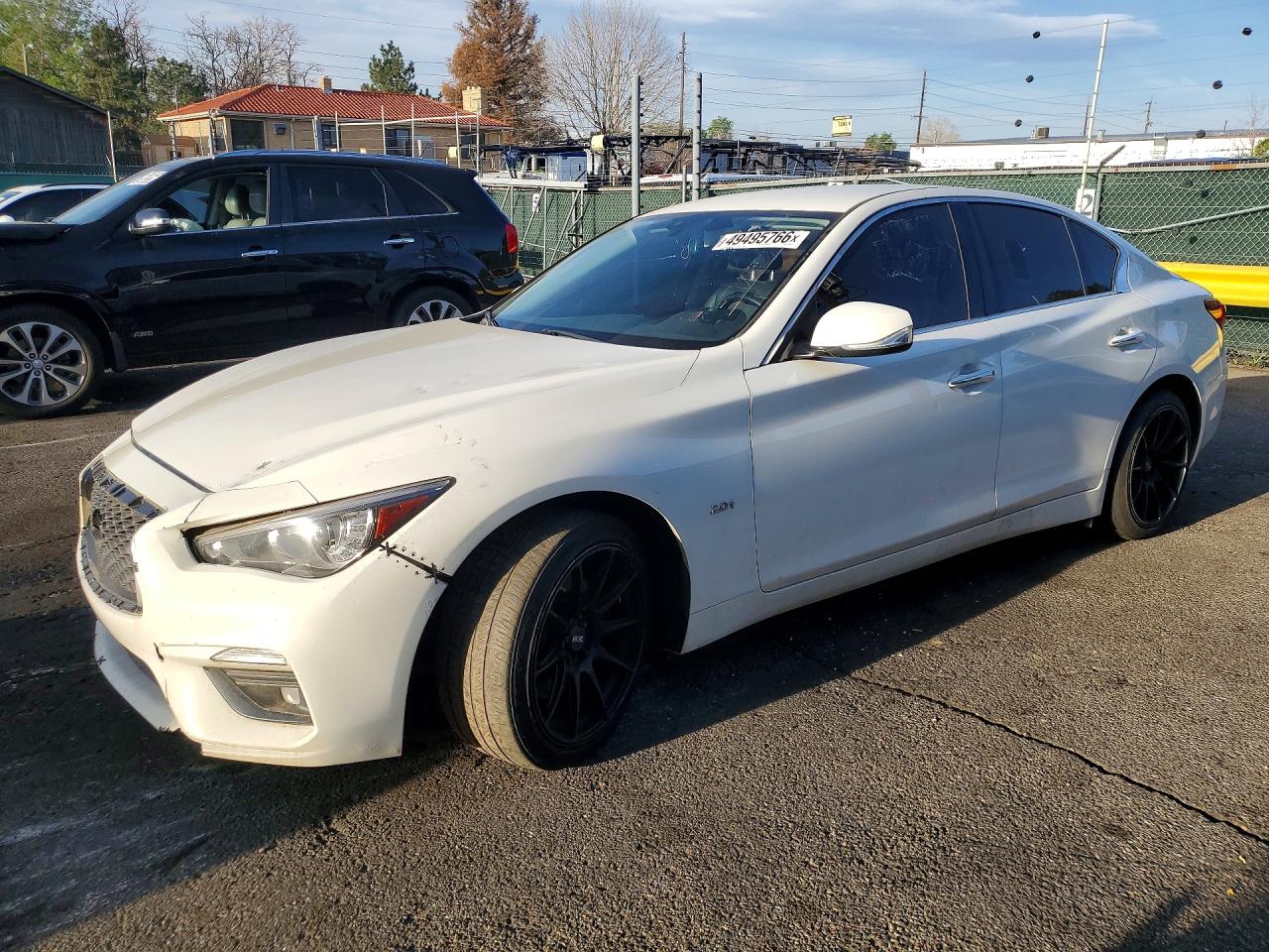 2019 Infiniti Q50 Pure, VIN JN1CV7AP1KM110184 — Side