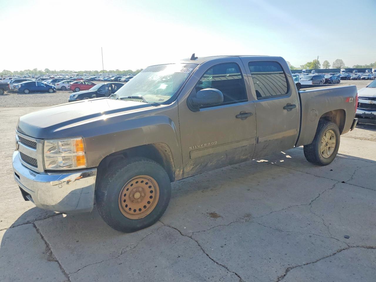 2013 Chevrolet Silverado 1500 LT, VIN 3GCPKSE7XDG183550 — Ранее повреждён