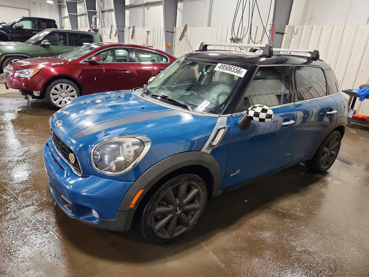 2012 MINI Countryman S, VIN WMWZC5C54CWM13301 — Зад