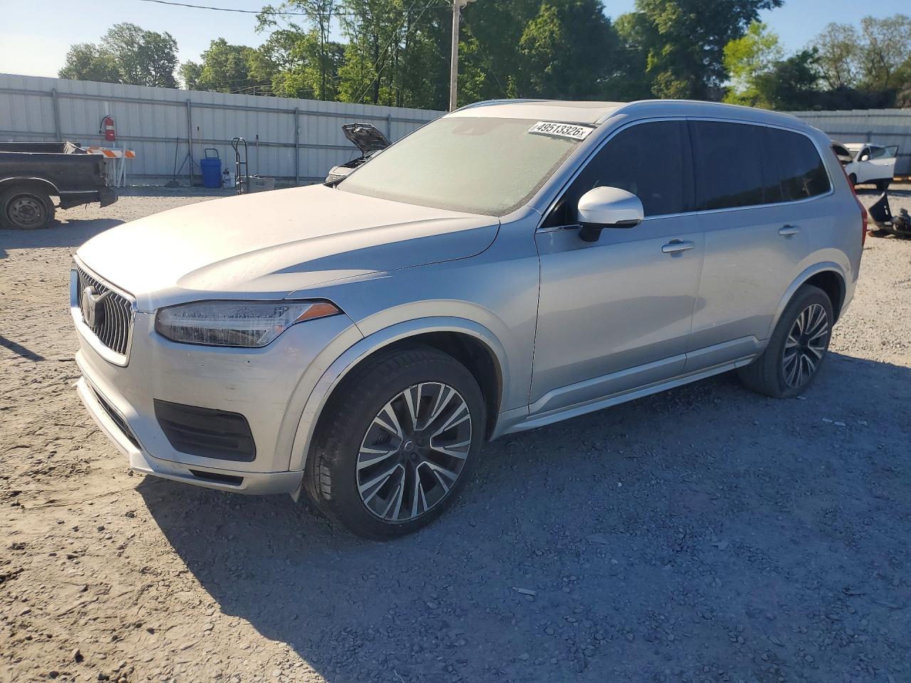 2020 Volvo XC90 Momentum, VIN YV4A22PK9L1552562 — Engine fire