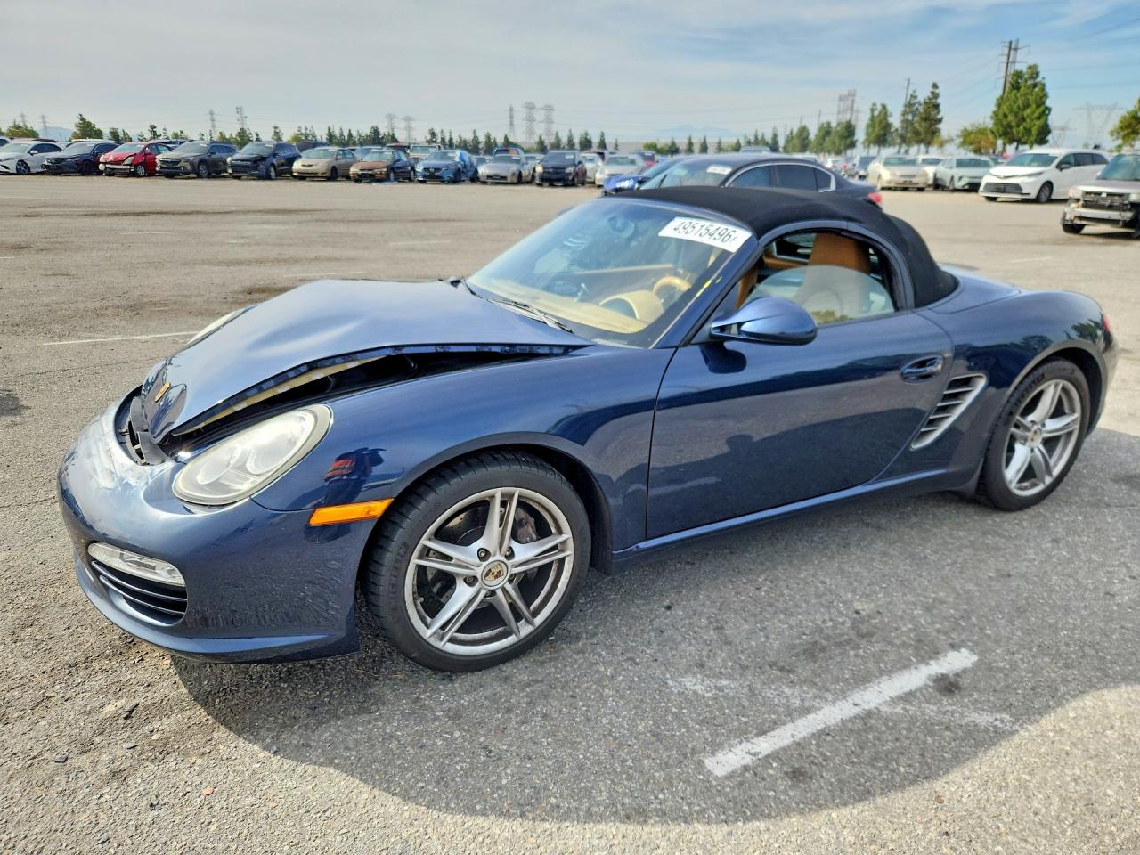 2011 Porsche Boxster, VIN WP0CA2A86BU710302 — Front end