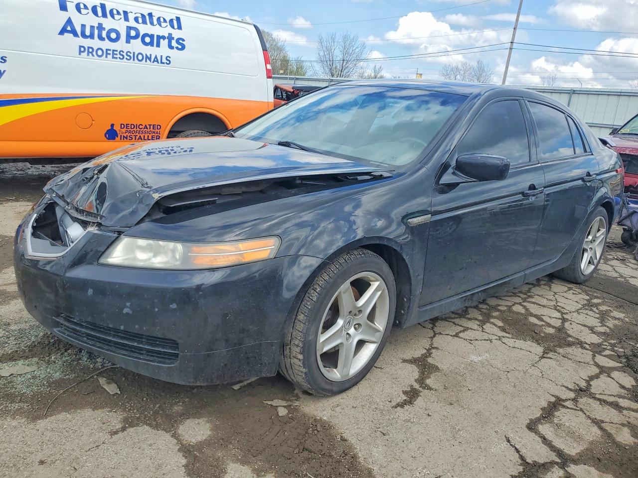 2006 Acura TL, VIN 19UUA66266A054630 — Front end