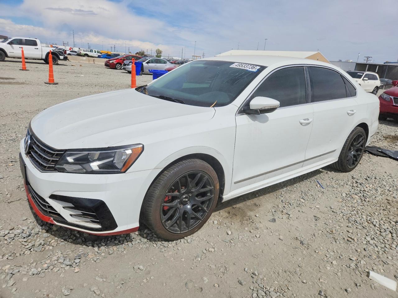 2016 Volkswagen Passat S, VIN 1VWAT7A33GC033013 — Vandalism