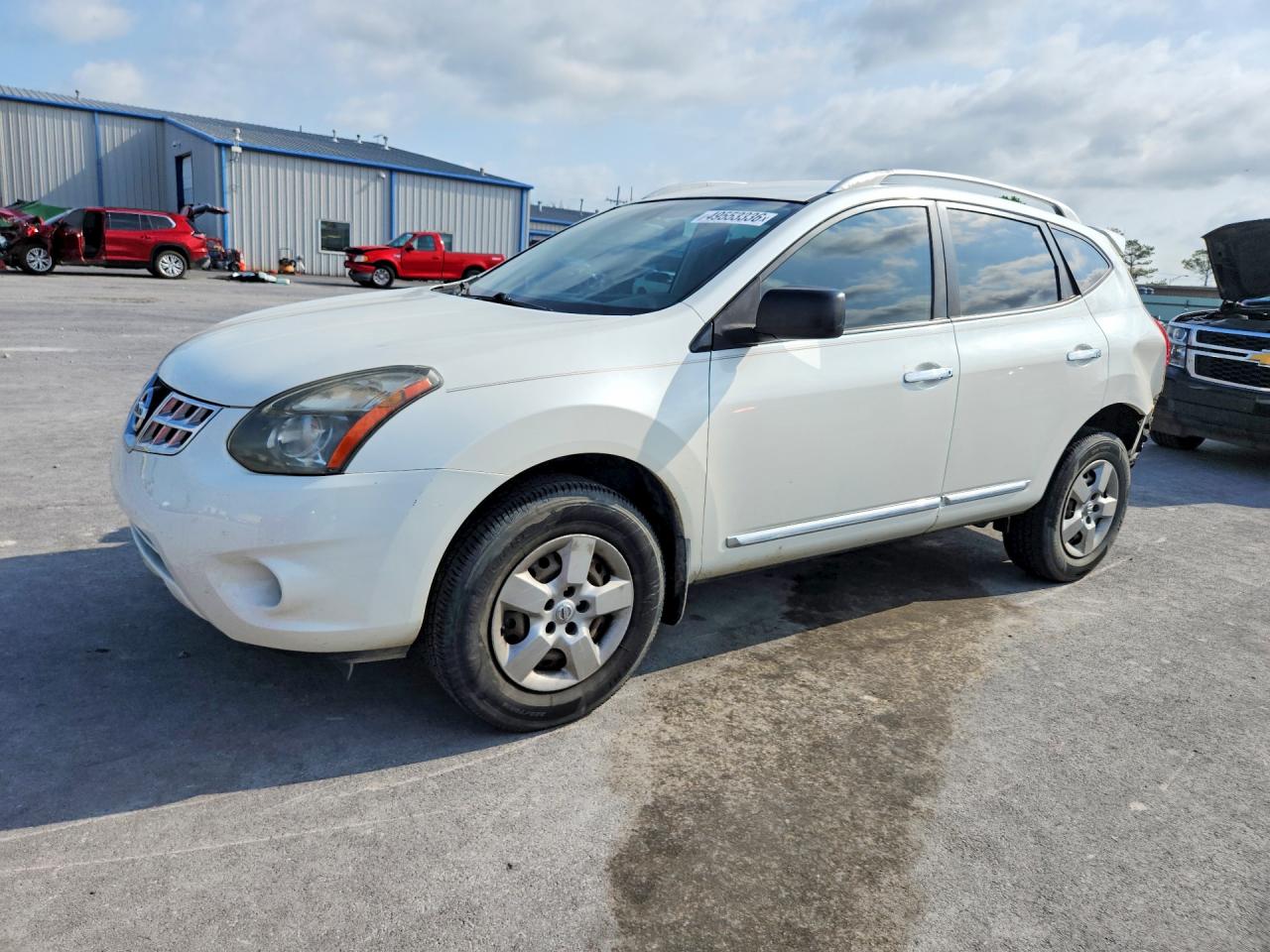 2014 Nissan Rogue S, VIN JN8AS5MT8EW610219 — Rear end