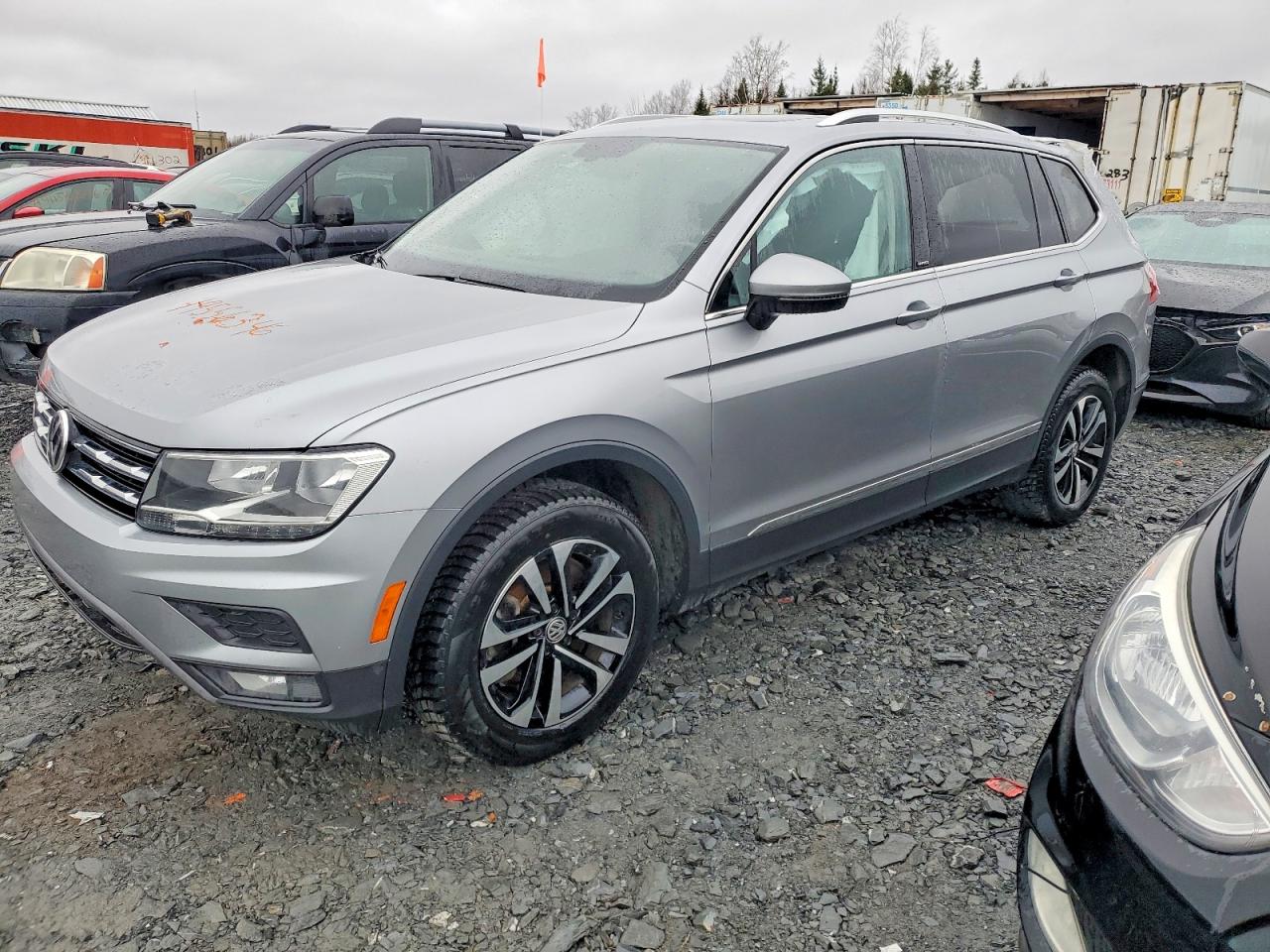 2021 Volkswagen Tiguan SE, VIN 3VV2B7AXXMM077258 — Front end