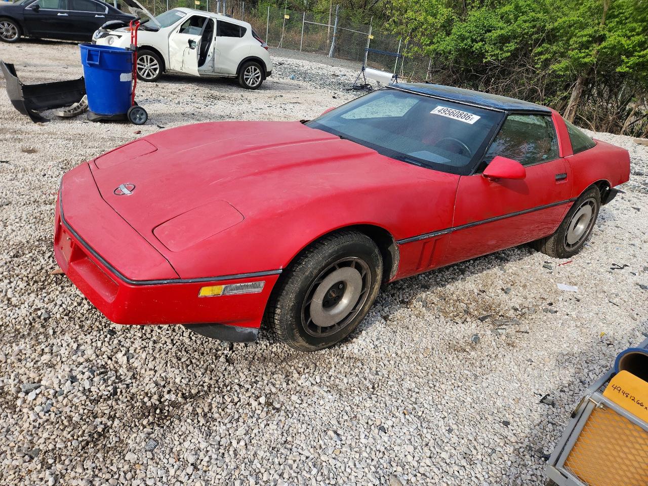1984 Chevrolet Corvette, VIN 1G1AY078XE5140830 — Rear end