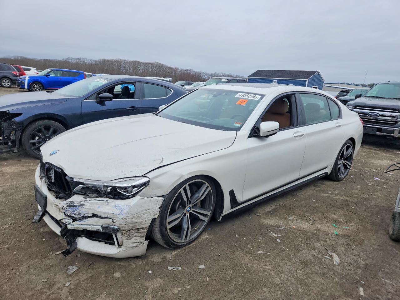 2016 BMW 7 Series 750i xDrive, VIN WBA7F2C57GG419073 — Front end