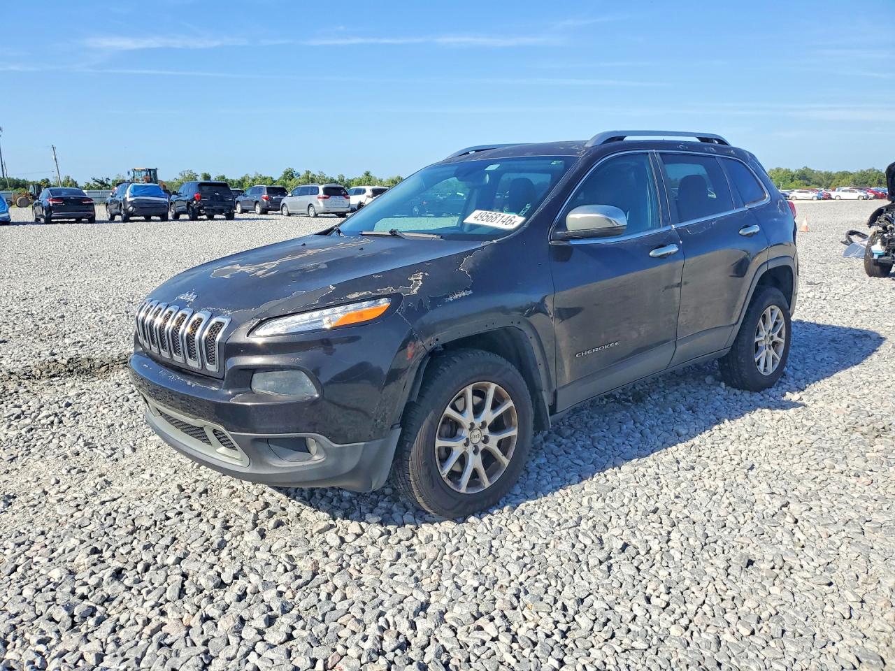 2014 Jeep Cherokee Latitude, VIN 1C4PJMCS5EW153364 — Normal wear