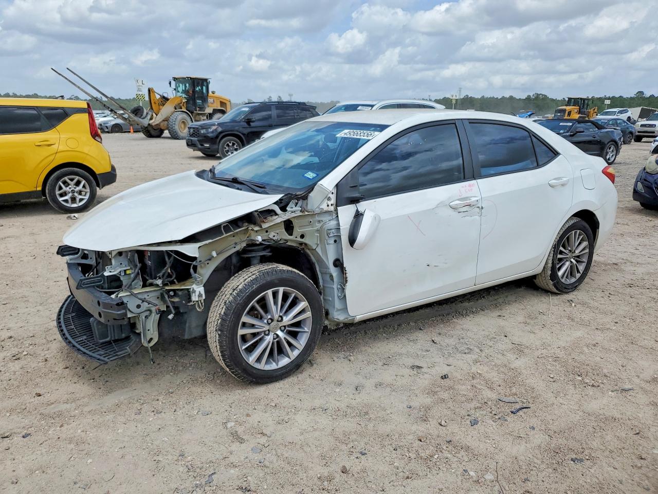 2015 Toyota Corolla S Plus, VIN 5YFBURHE5FP316249 — Front end