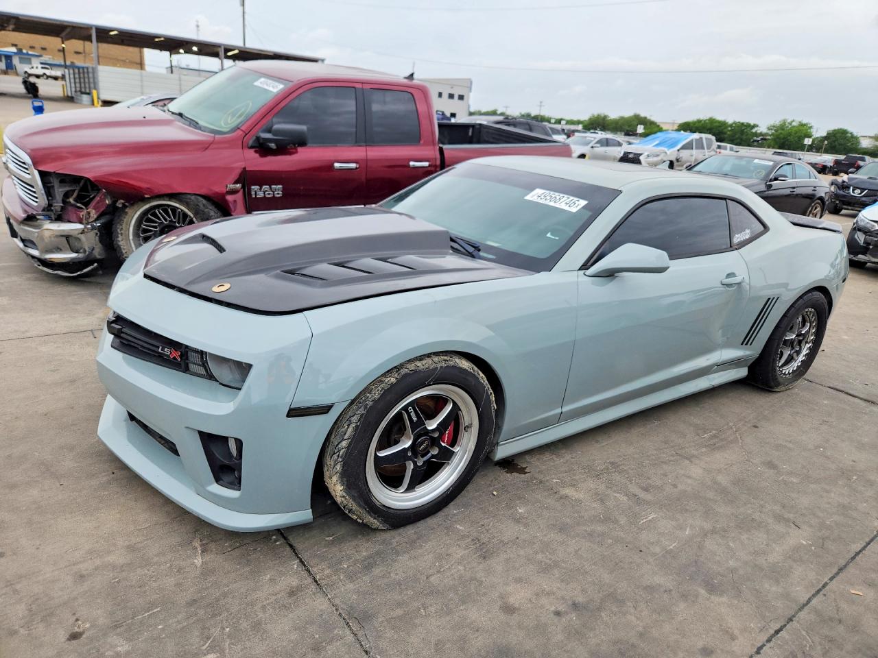 2011 Chevrolet Camaro 2SS, VIN 2G1FK1EJ5B9142311 — Missing or altered VIN