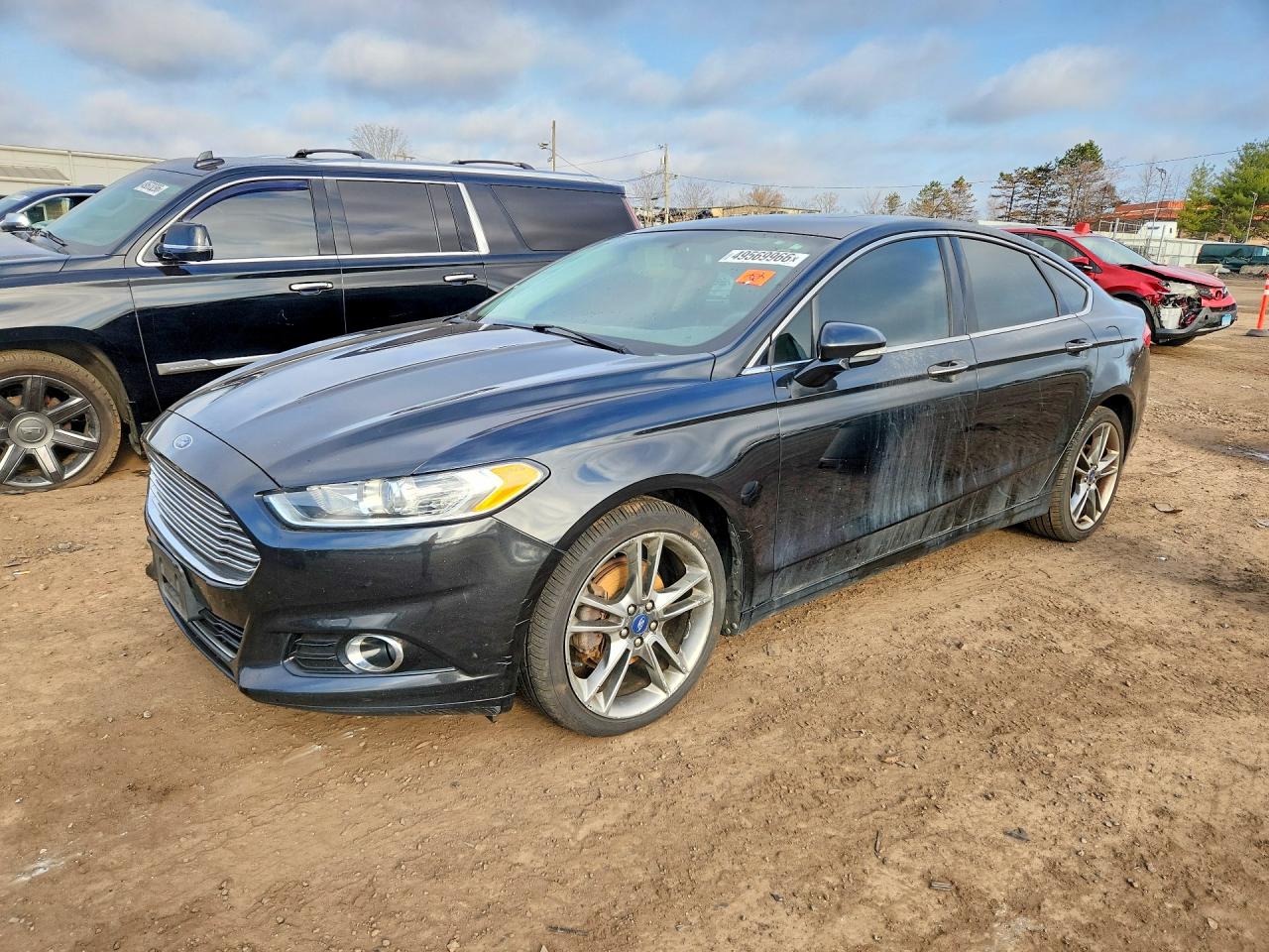 2014 Ford Fusion Titanium, VIN 3FA6P0K95ER216568 — Biohazard / chemical