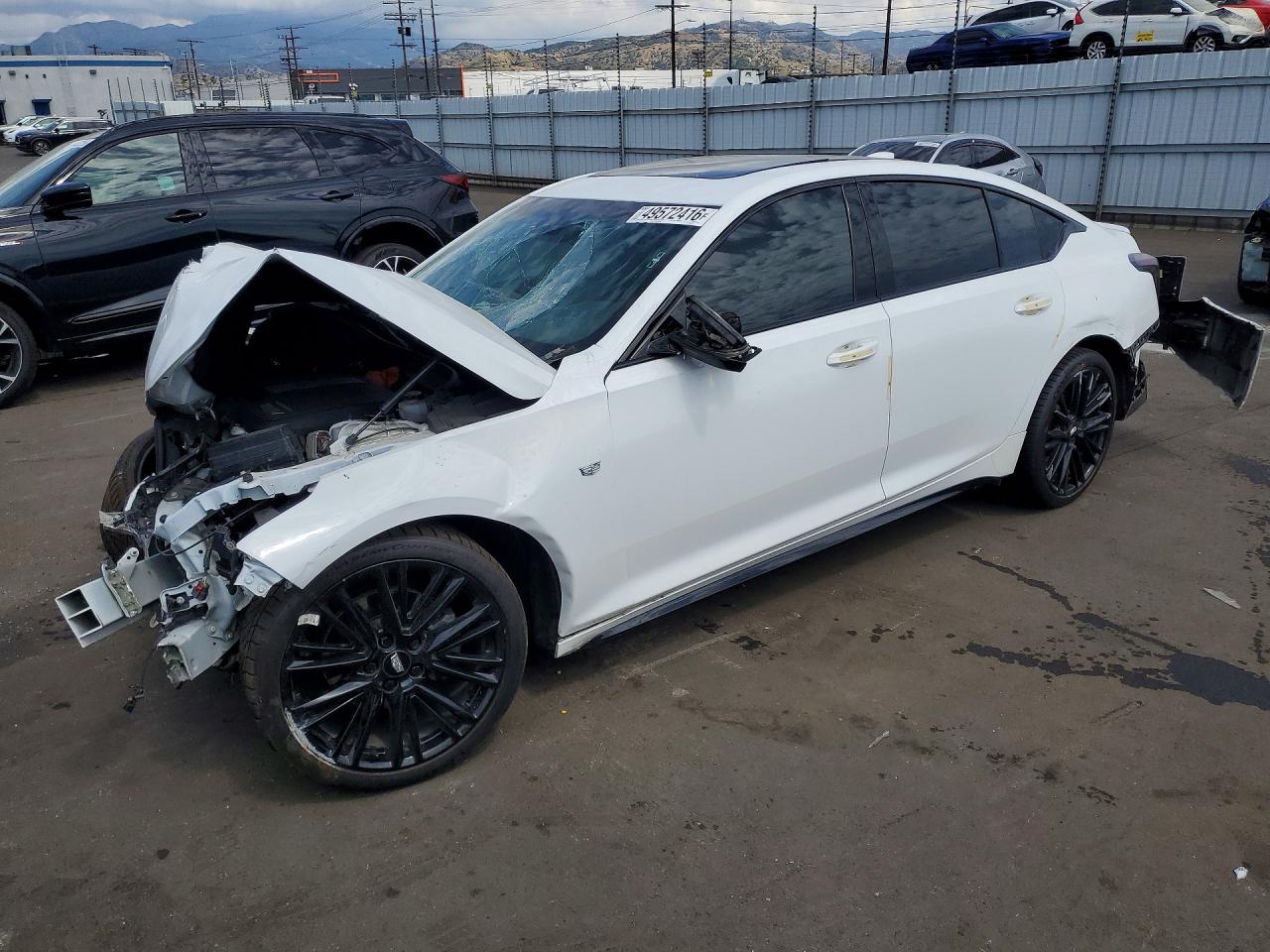 2022 Cadillac CT5 Sport, VIN 1G6DP5RK2N0117460 — Front end