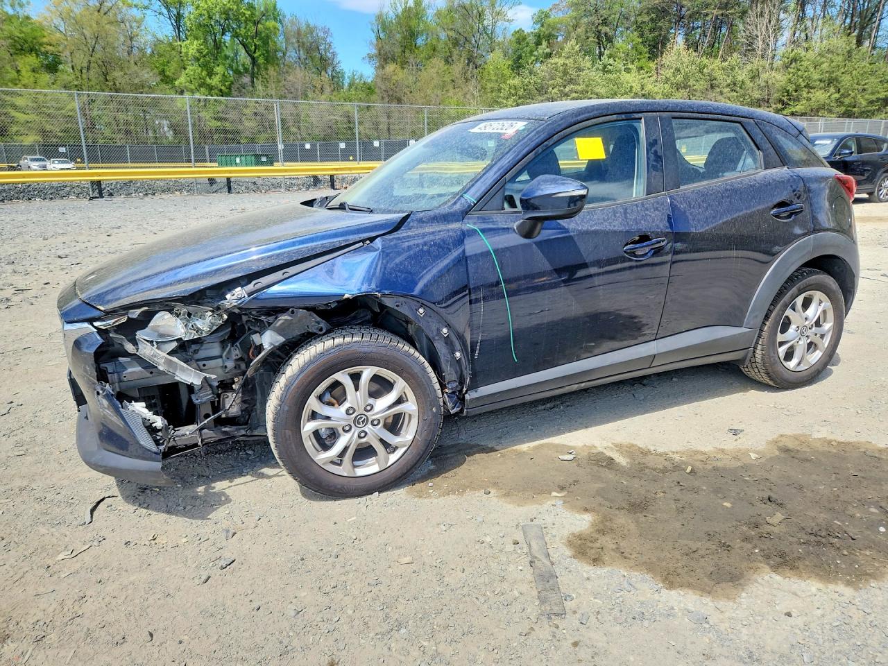 2019 Mazda CX-3 Sport, VIN JM1DKDB73K0442769 — Front end