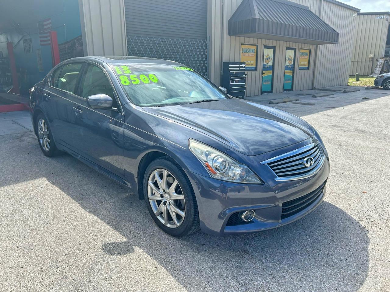 2013 Infiniti G37 x, VIN JN1CV6ARXDM750523 — Фото с аукциона 1 of 4