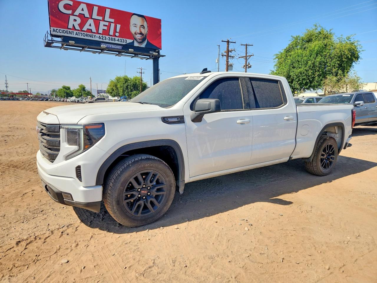 2026 GMC Sierra 1500 Elevation, VIN 1GTUUCE80TZ179694 — Frame damage