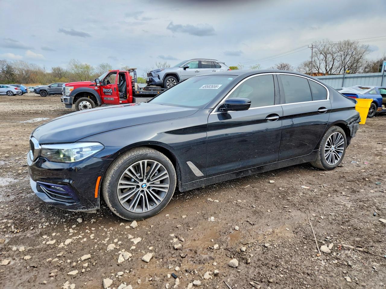 2018 BMW 5 Series 530i xDrive, VIN WBAJA7C58JWC75194 — Rear end