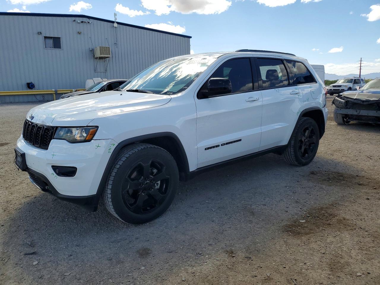 2019 Jeep Grand Cherokee Upland, VIN 1C4RJFAG2KC538171 — Rear end
