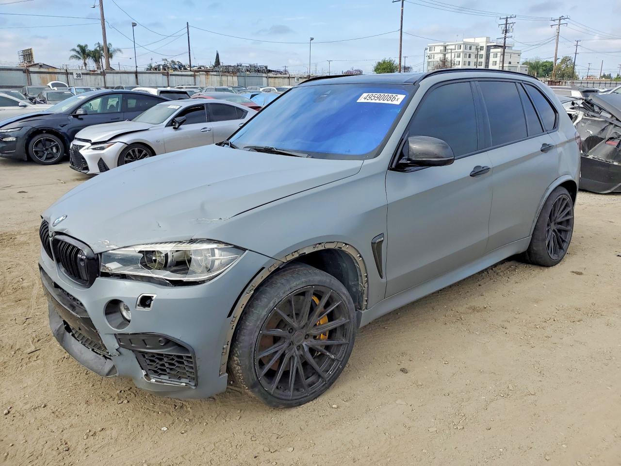 2016 BMW X5 M, VIN 5YMKT6C53G0R77676 — Rollover