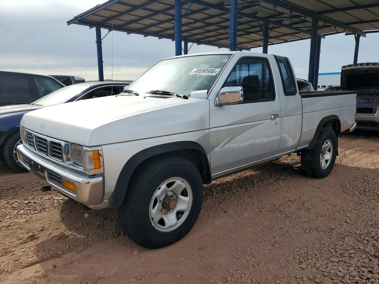 1994 Nissan Frontier SE, VIN 1N6HD16Y0RC344351 — Rear end