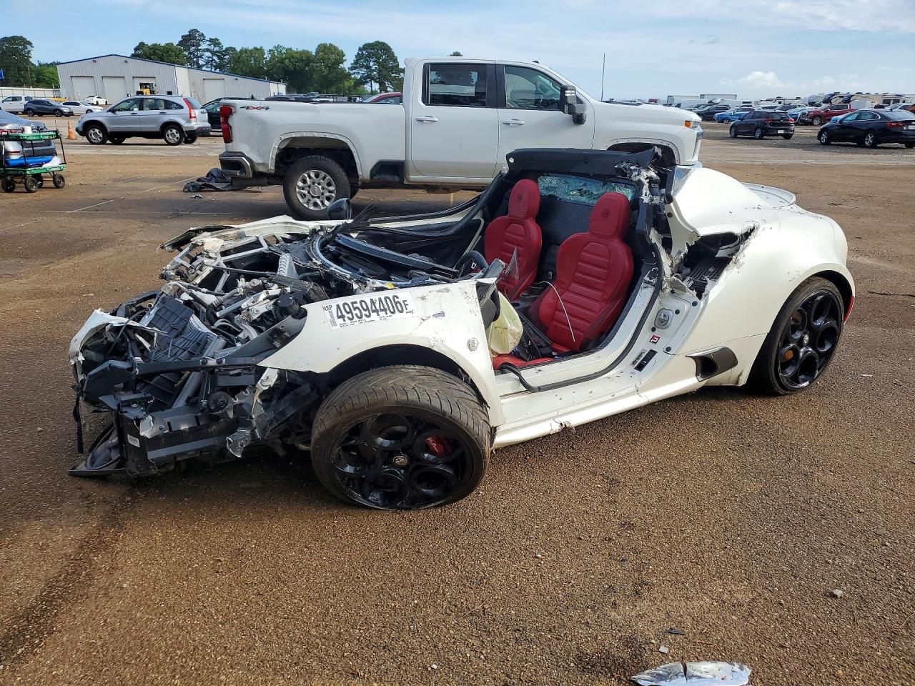 2015 Alfa Romeo 4C, VIN ZARBAAA42FM166394 — All over