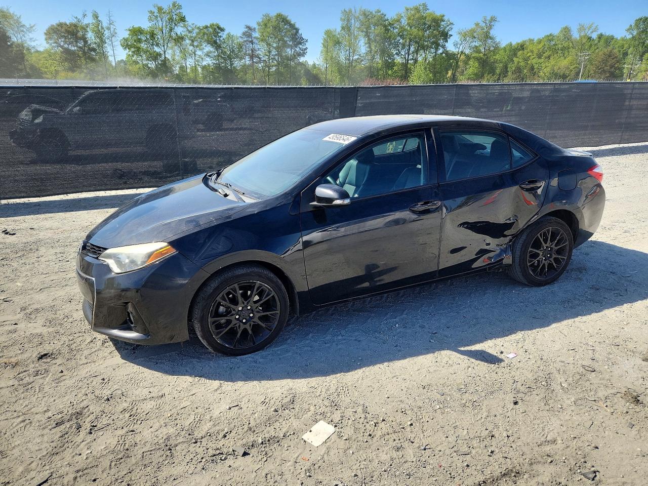 2016 Toyota Corolla LE, VIN 2T1BURHE8GC522456 — Front end