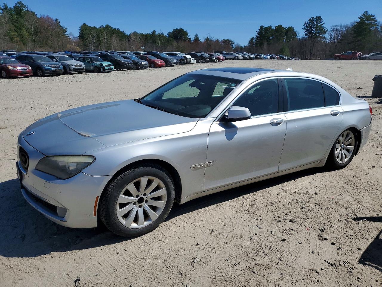 2011 BMW 7 Series 750Li xDrive, VIN WBAKC8C51BC431774 — Rear end