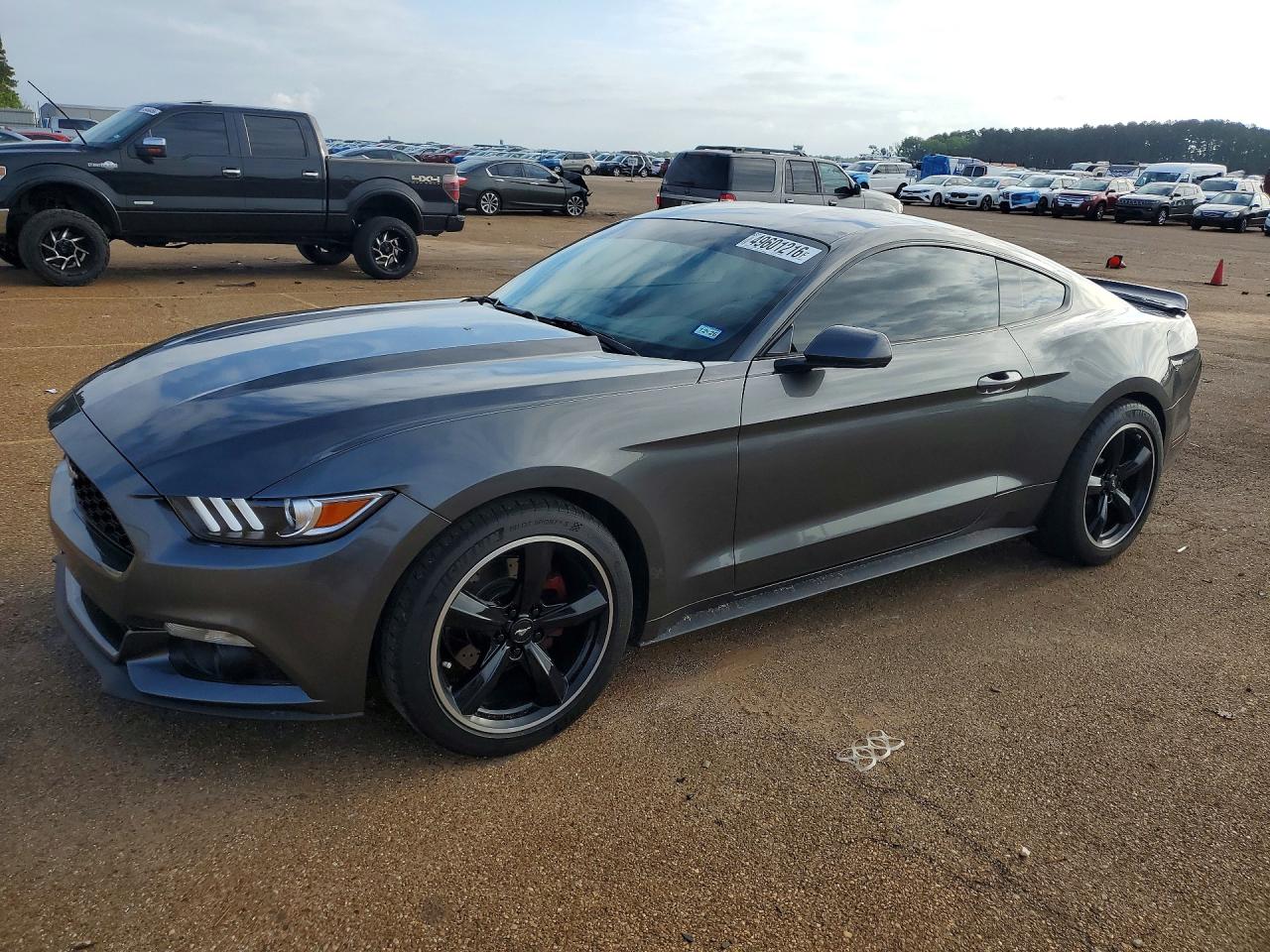 2016 Ford Mustang V6, VIN 1FA6P8AM6G5296103 — Undercarriage