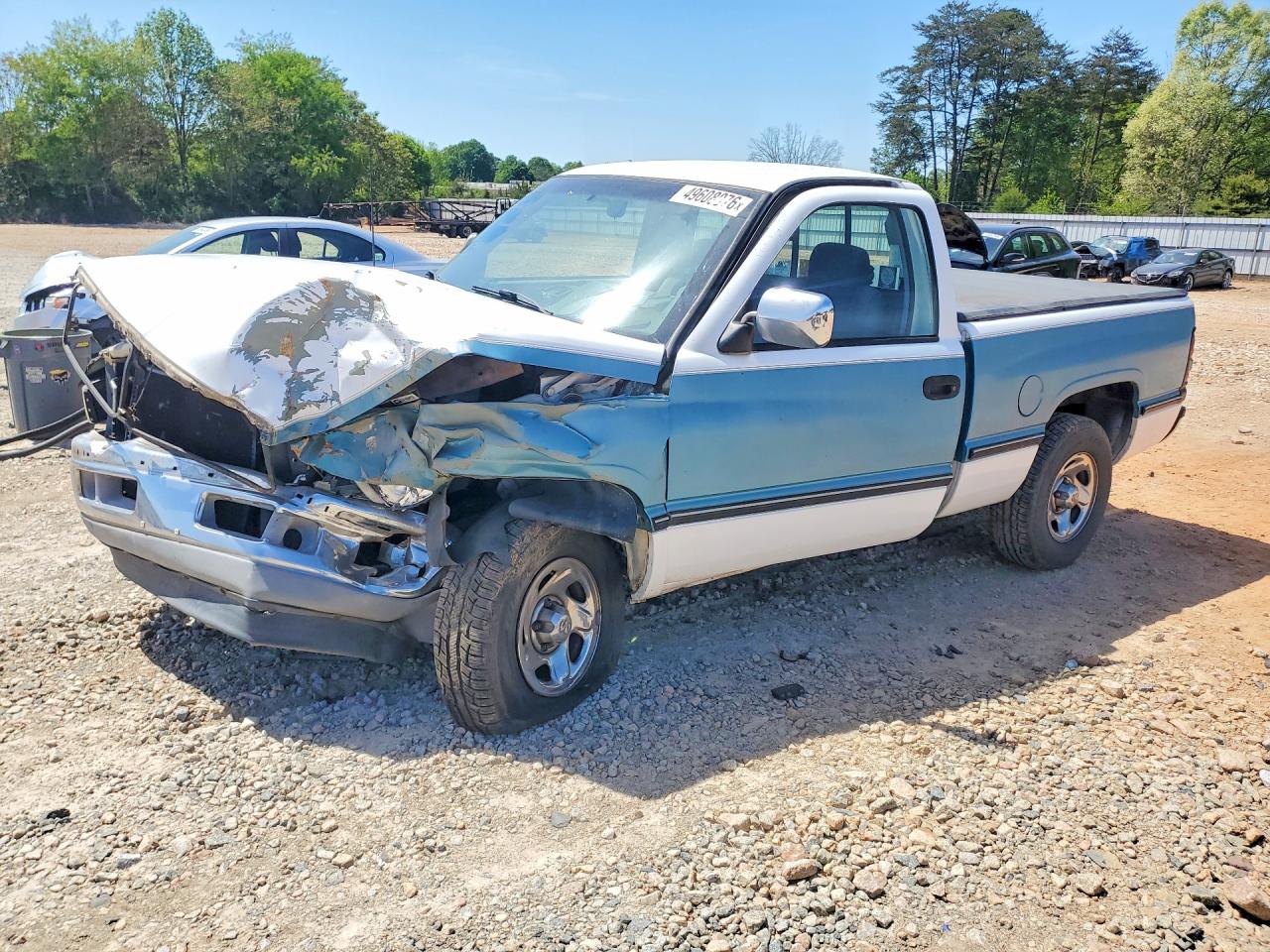 1996 Dodge 1500, VIN 1B7HC16Y7TS598075 — Front end