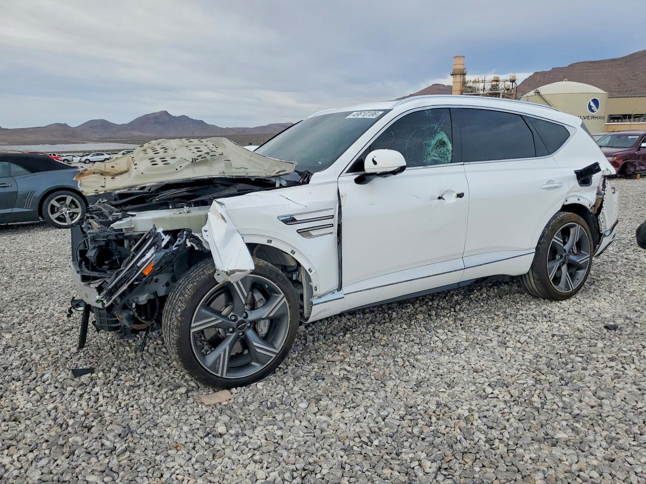 2025 Genesis GV80 Prestige, VIN KMUHEESC4SU251296 — Front end