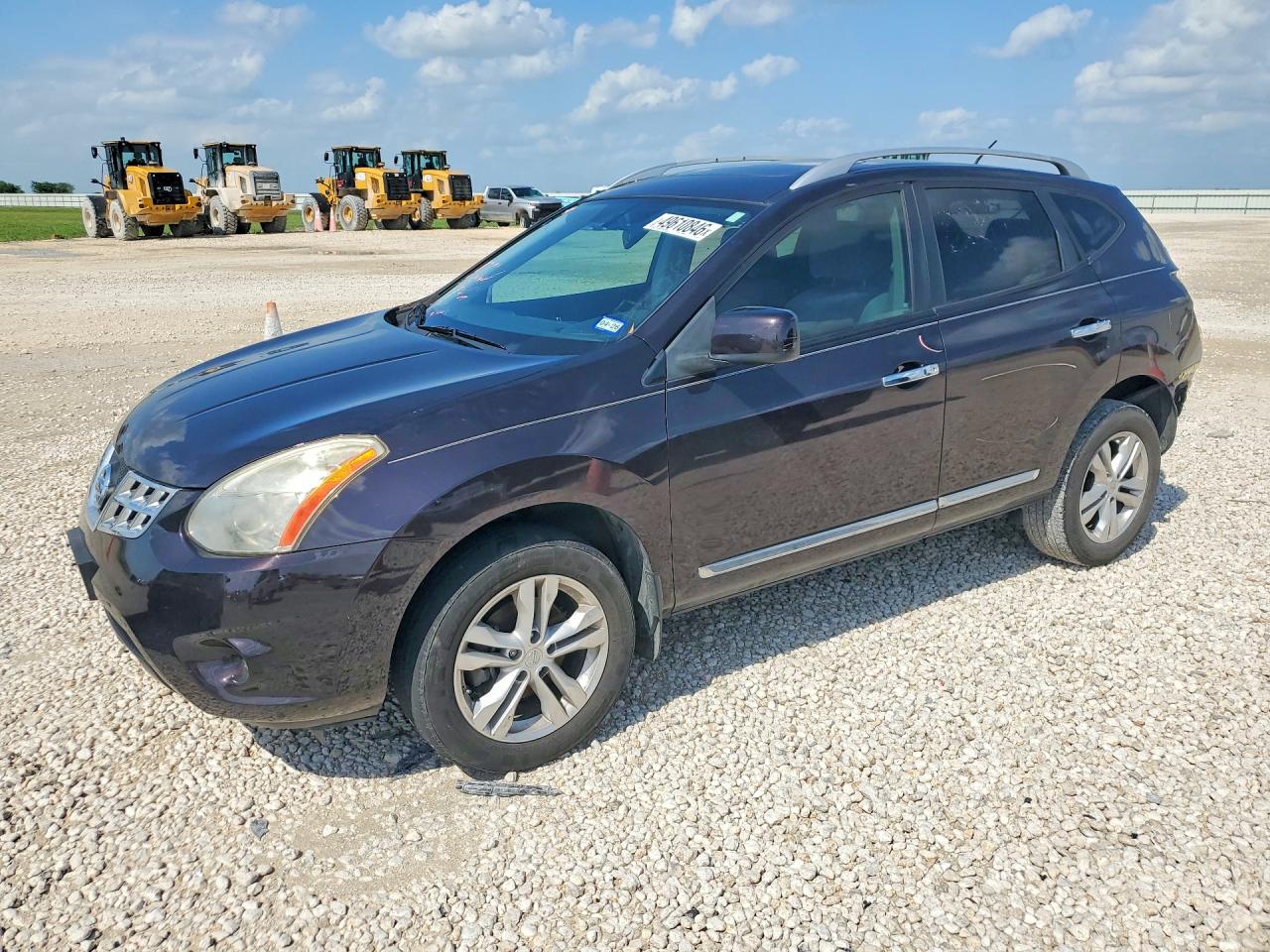 2013 Nissan Rogue SL, VIN JN8AS5MT8DW014087 — Rear end