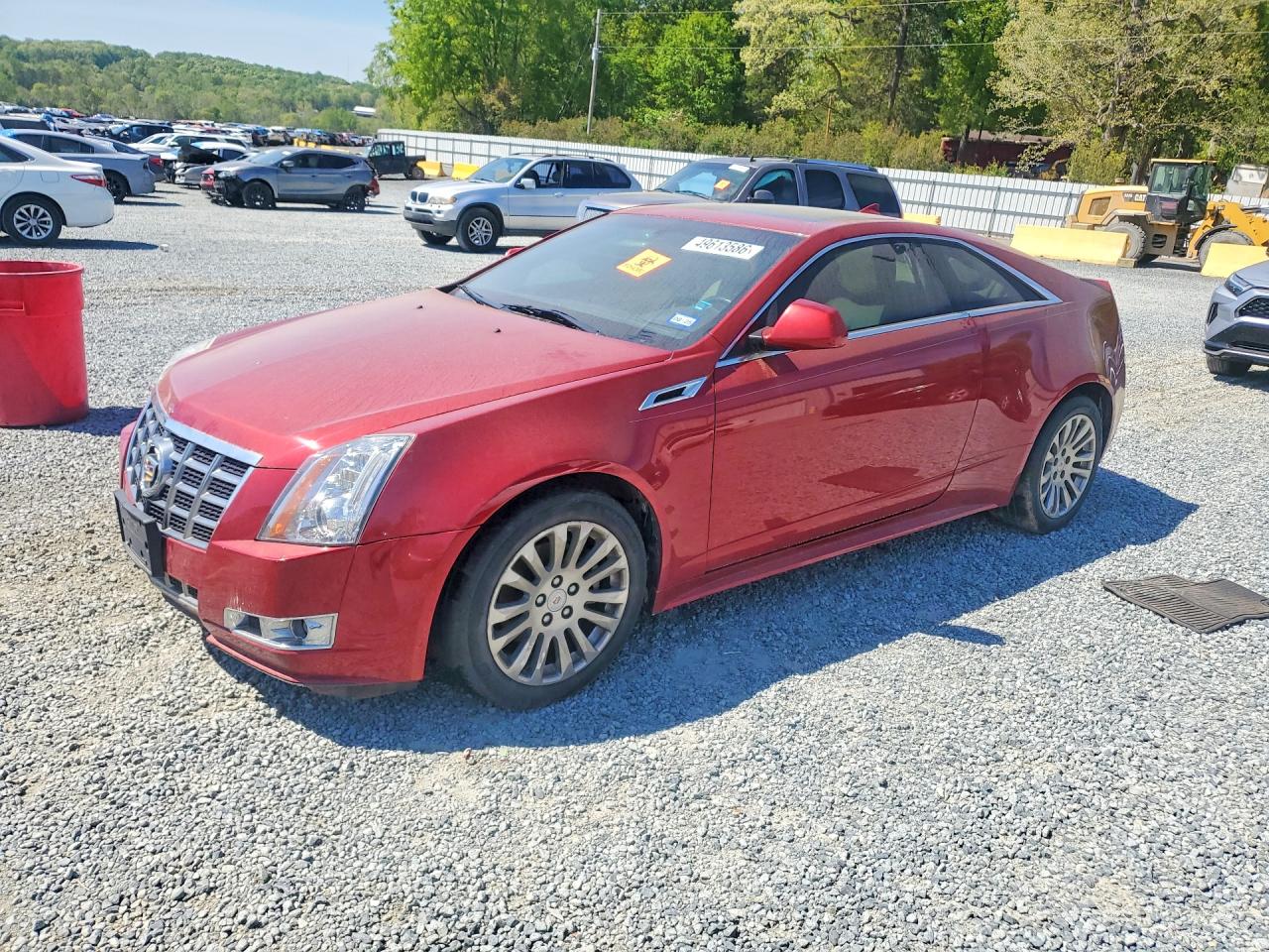 2014 Cadillac CTS Performance, VIN 1G6DC1E39E0178999 — Prior damage history