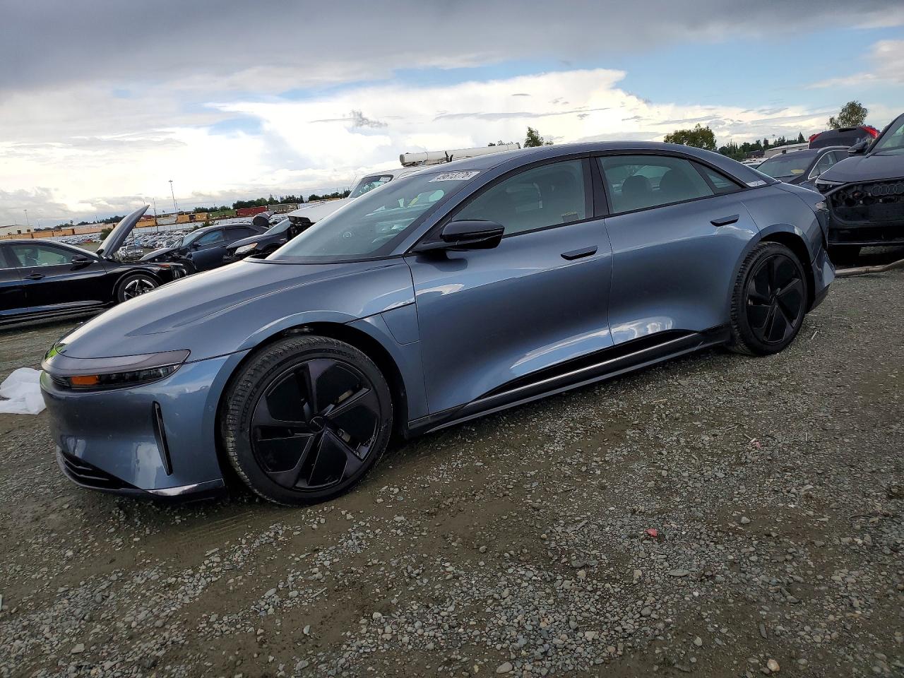 2024 Lucid Air Pure, VIN 50EA1PGA4RA005455 — Rear end