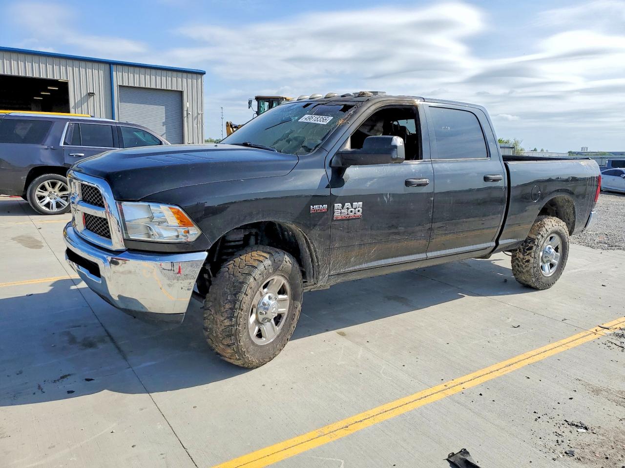 2018 Ram 2500 Tradesman, VIN 3C6TR5CT5JG306928 — Interior fire