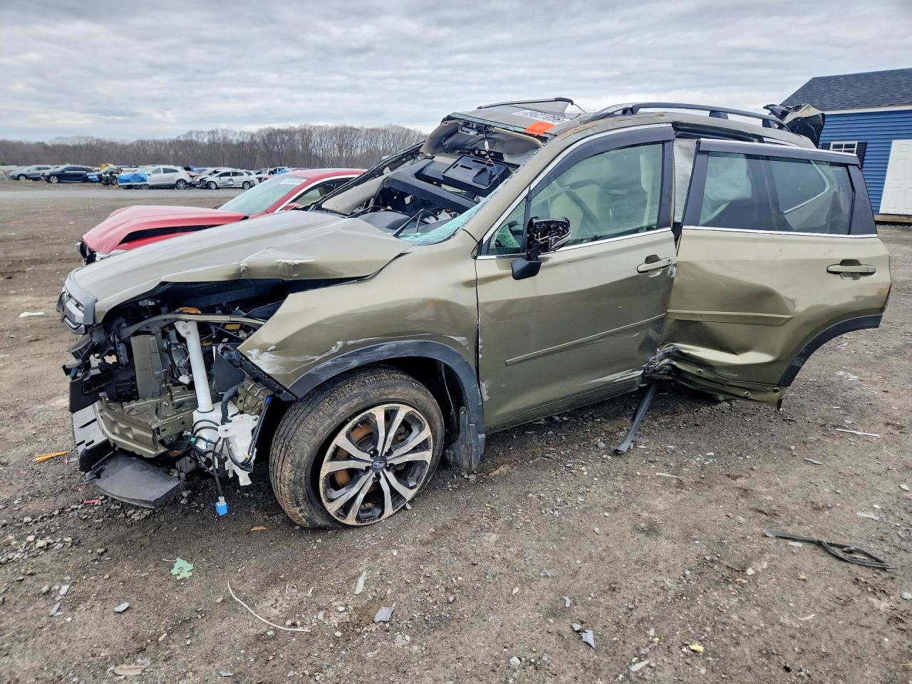 2022 Subaru Forester Limited, VIN JF2SKAPC3NH508997 — Rollover