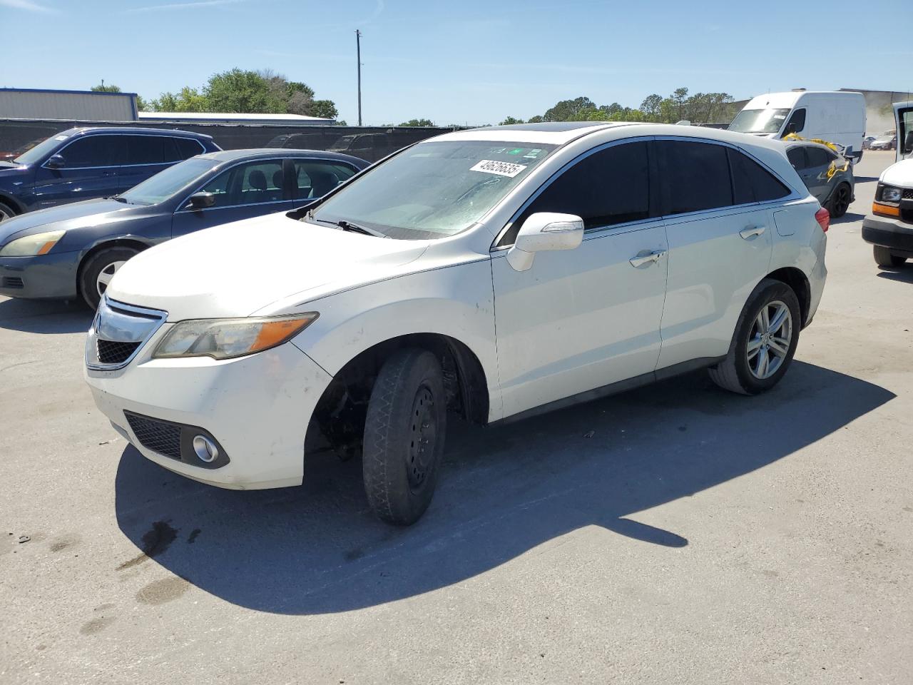 2014 Acura RDX Technology, VIN 5J8TB3H5XEL006808 — Undercarriage