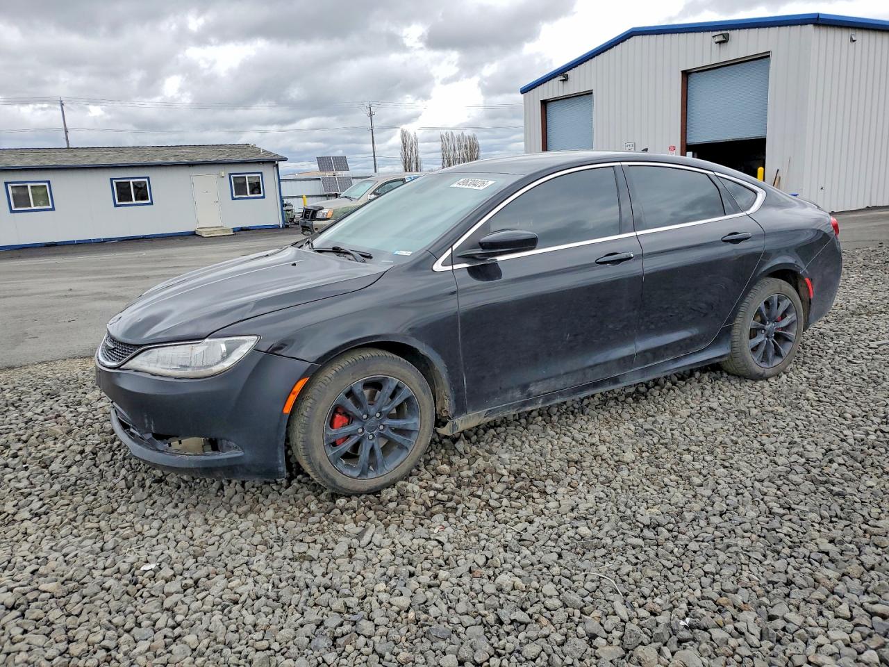 2015 Chrysler 200 Limited, VIN 1C3CCCAB9FN696833 — Front end