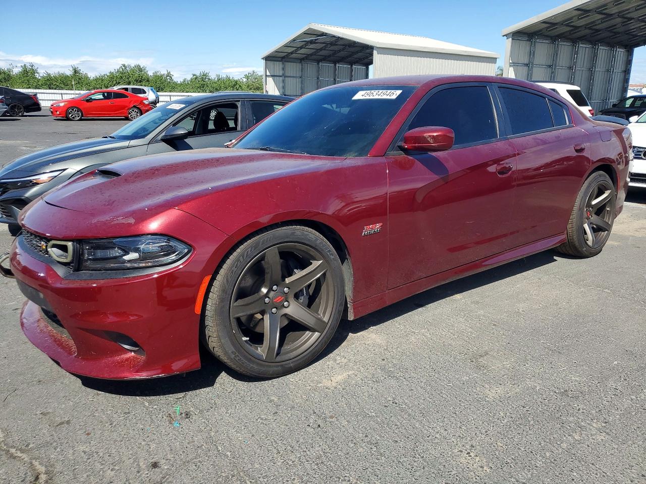 2021 Dodge Charger Scat Pack, VIN 2C3CDXGJ3MH666672 — Side
