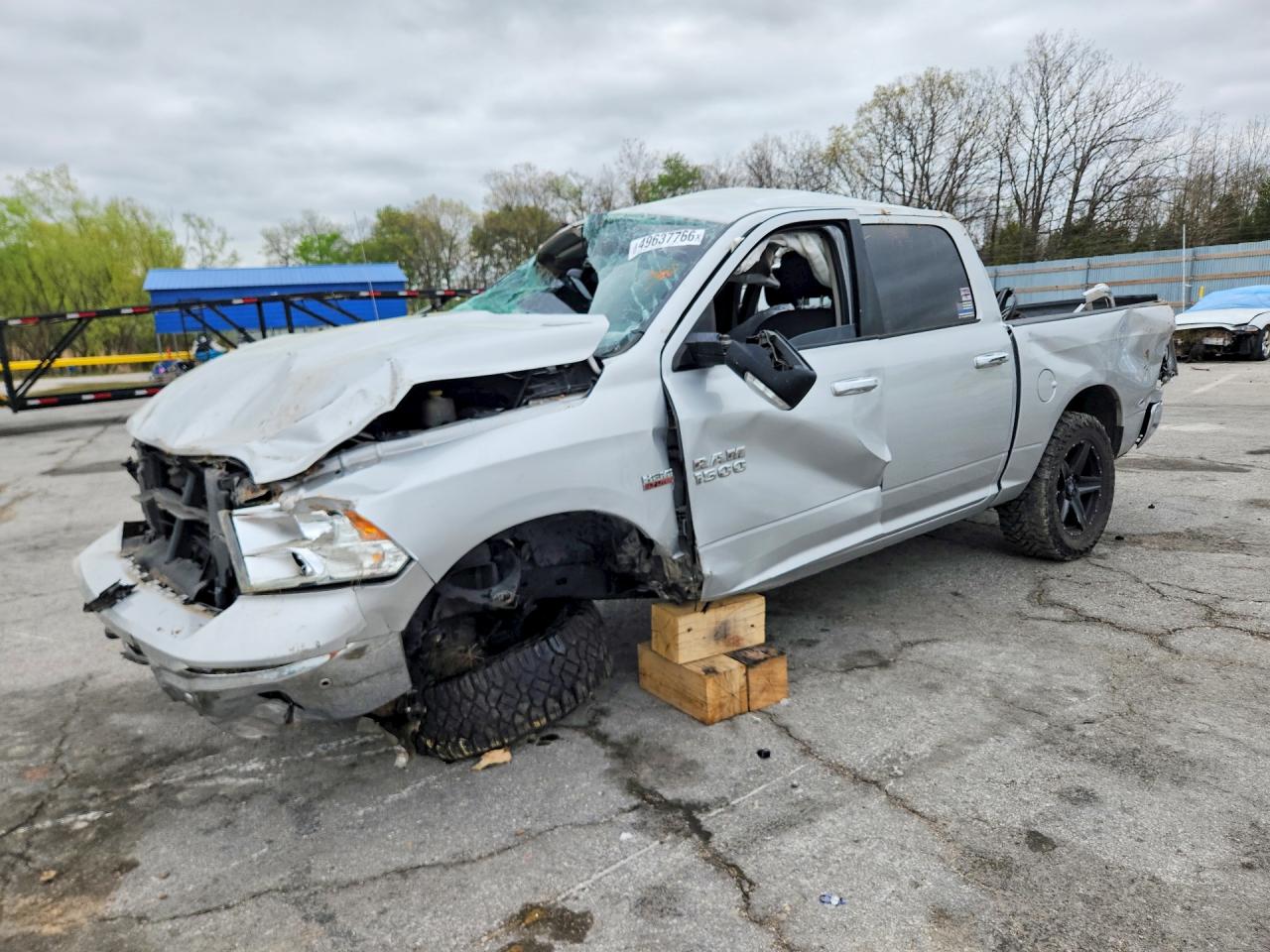 2015 Ram 1500 Big Horn, VIN 1C6RR7LT9FS636240 — Rollover