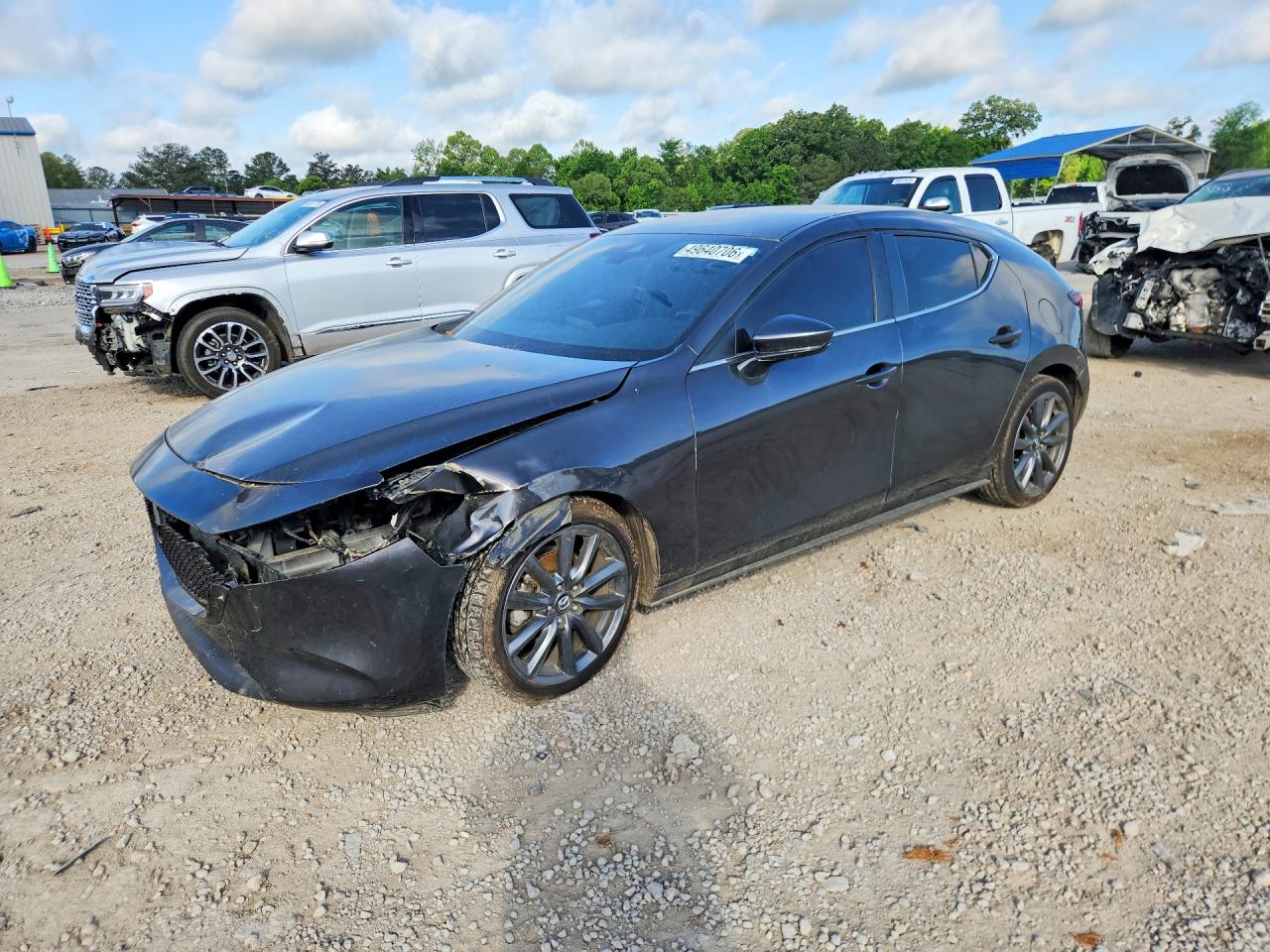 2019 Mazda 3, VIN JM1BPAJM9K1131498 — Front end