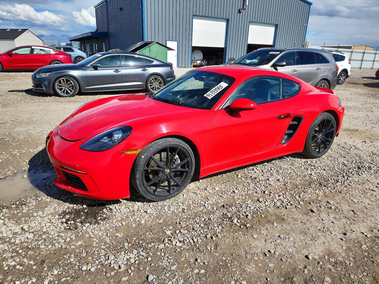 2018 Porsche 718 Cayman, VIN WP0AA2A80JK261751 — Side