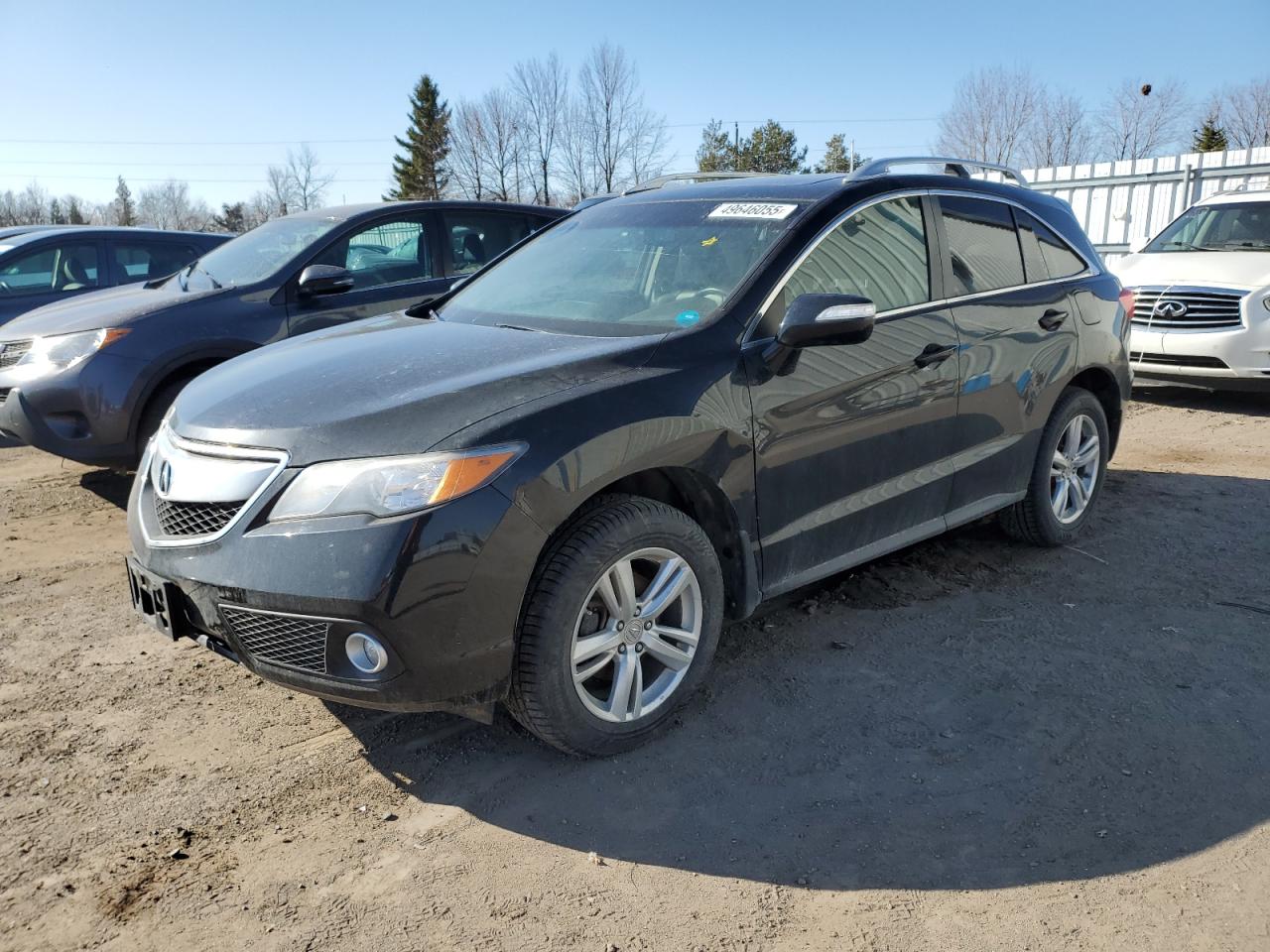 2014 Acura RDX Technology, VIN 5J8TB4H52EL802894 — Engine fire